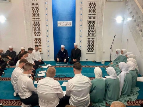 Hor Medrese izveo program na centralnoj svečanosti Muftijstva travničkog u povodu obilježavanja 12. rebi'u-l-evvela