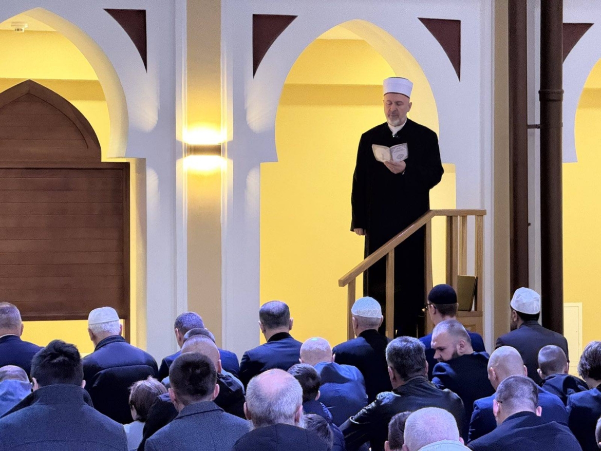 Centralna bajramska svečanost i tradicionalni bajramski prijem na području Muftijstva travničkog održani u Elči Ibrahim-pašinoj medresi
