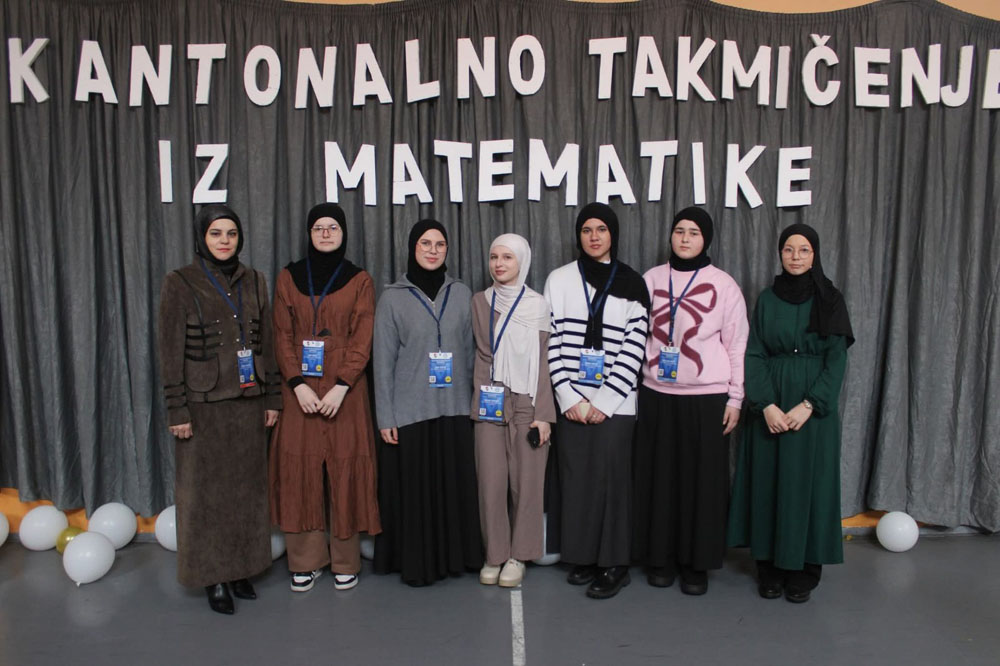 Na Kantonalnom takmičenju iz Matematike Ema Zukić 5. mjesto