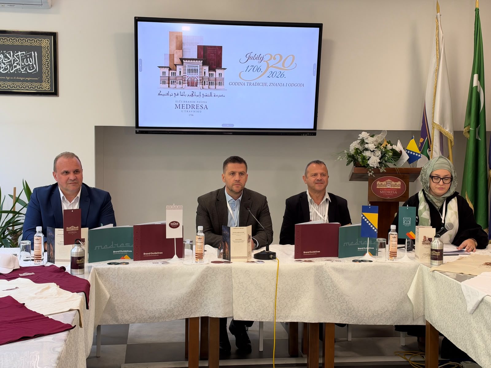 Press-konferencijom i predstavljanjem vizuala Medrese započelo obilježavanje jubileja 320 godina 